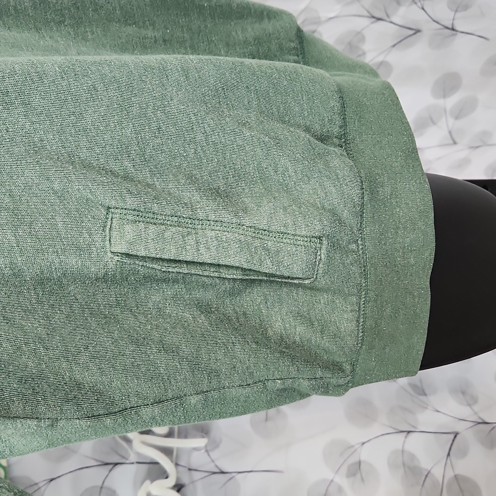 PINK Victoria's Secret Forest Green Half-Zip Pullover - Picture 7 of 9